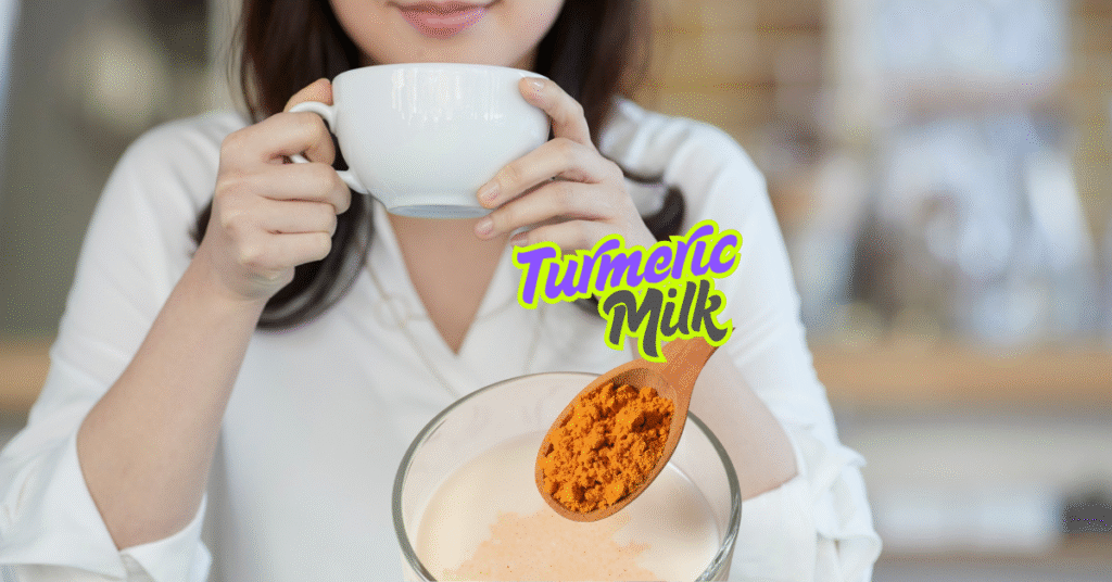 Turmeric Milk for Skin