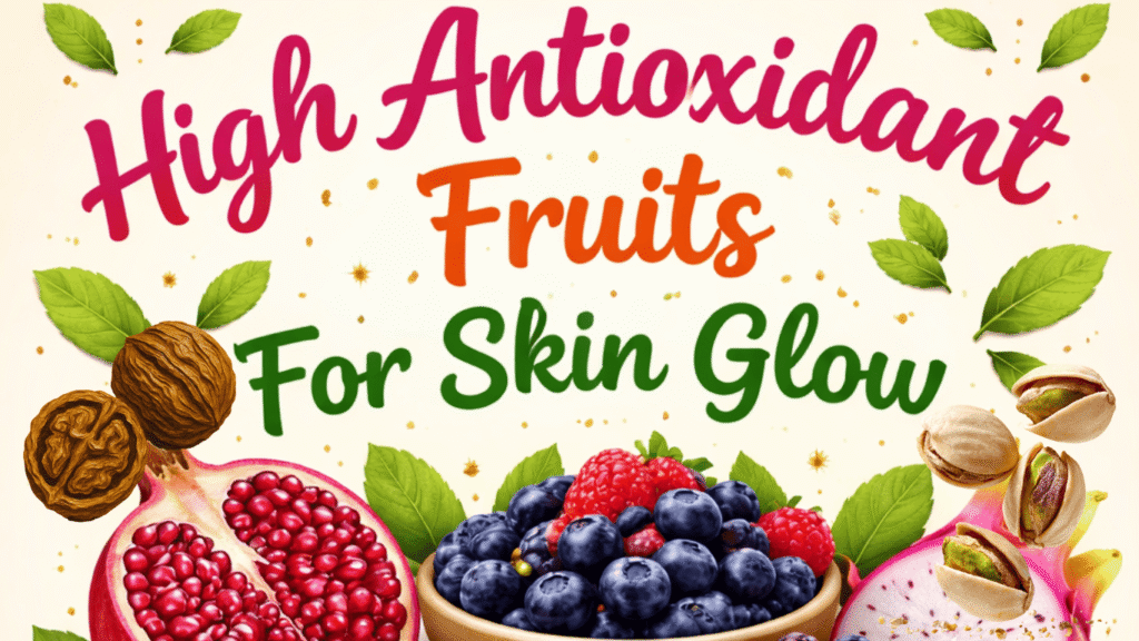Antioxidant Fruits For Skin Glow